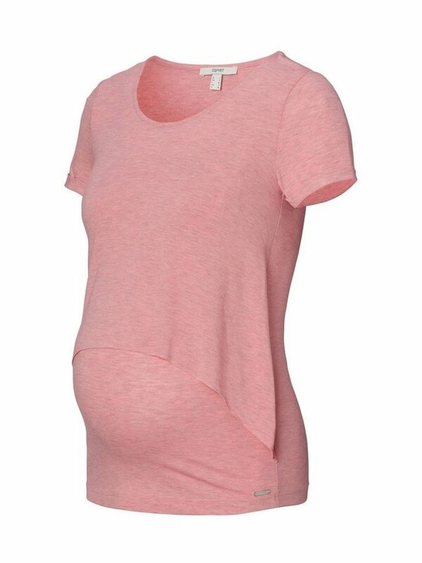Bild 1 von ESPRIT maternity Umstandsshirt »Recycelt: T-Shirt im Layering-Look«