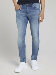 TOM TAILOR Denim Straight-Jeans »Skinny Culver Jeans mit Bio-Baumwolle«