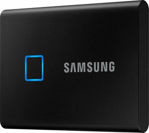 Samsung »Portable SSD T7 Touch« externe SSD (2 TB) 1050 MB/S Lesegeschwindigkeit, 1000 MB/S Schreibgeschwindigkeit