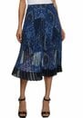 Bild 1 von Tommy Hilfiger Plisseerock »PAISLEY PLEATED MIDI SKIRT« in leicht transparenter Optik mit Paisleymuster