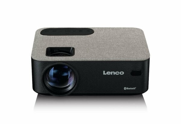 Bild 1 von Lenco »LPJ-700BKGY« LCD-Beamer (3000:1, 1280 x 720 px, MHL-kompatibel)