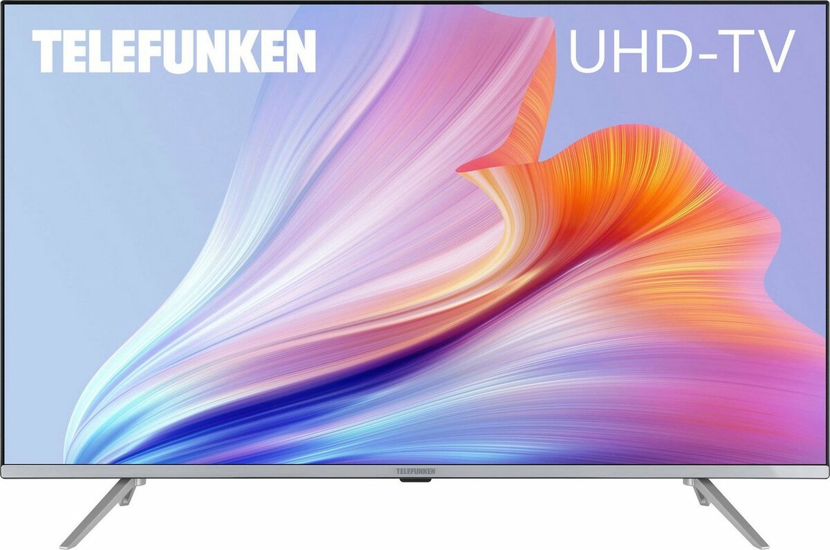 Telefunken D43v850m5cwh Led Fernseher 108 Cm43 Zoll 4k Ultra Hd Smart Tv Dolby Atmos Usb 4778