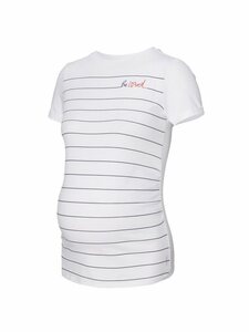 ESPRIT maternity Umstandsshirt »T-Shirt mit Streifen, Bio-Baumwolle«
