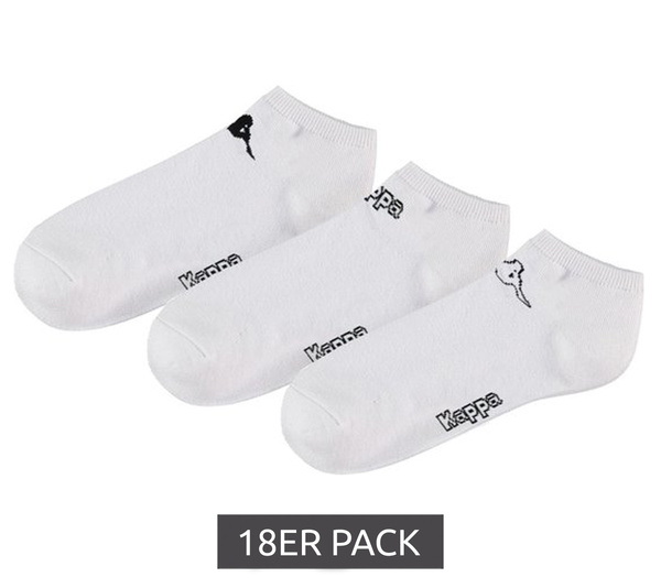 Bild 1 von 18er Pack Kappa Sneaker-Socken Sportsocken Log Trex im Vorteilspack Schwarz oder Weiß