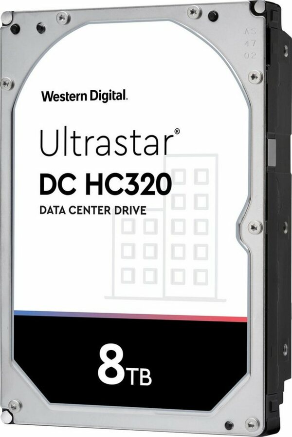 Bild 1 von Western Digital »Ultrastar DC HC320 8TB SAS« HDD-Festplatte (8 TB) 3,5", Bulk