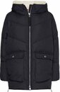 Bild 1 von Tommy Hilfiger Curve Steppmantel »CRV CHEV SORONA TEDDYLINED COAT« mit 2-Wege-Reißverschluss