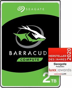 Seagate »BarraCuda Mobile« HDD-Festplatte 2,5" (2 TB) 140 MB/S Lesegeschwindigkeit)