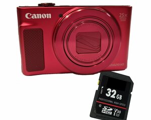 1A PHOTO PORST »Canon Powershot SX620 HS rot + SD 32 GB« Kompaktkamera