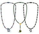 Bild 1 von WOOD FELLAS Holz-Ketten trendige Perlen-Ketten mit coolen Anhängern