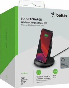Belkin »BoostCharge Wireless Charging Stand 15 W« Akku-Ladestation