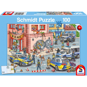 Puzzle - Polizeieinsatz - 100 Teile