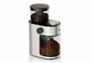 Braun Kaffeemühle Kaffeemühle FreshSet KG7070, 110 W, Scheibenmahlwerk, 220 g Bohnenbehälter, mit Überhitzungsschutz