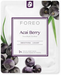 FOREO Gesichtsmaske »Farm To Face Collection Sheet Masks Acai Berry«, 3-tlg.