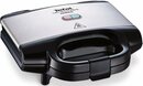 Bild 1 von Tefal Sandwichmaker SM1552 Ultracompact, 700 W, für dreieckige Sandwichtoasts, antihaftbeschichtete Platten, leichte Reinigung, kein Anbrennen, Sandwich-Grill, Maße: 26,5 x 12 x 26 cm