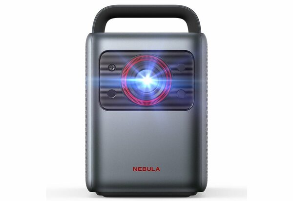 Bild 1 von Nebula »Cosmos Laser 4K« Mini-Beamer (2400 lm, 3840*2160 px, Smarter Laser-Projektor, 2400 ISO Lumen, Automatische Trapezkorrektur, Dolby Audio, Android TV 10.0, 4K)