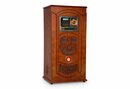 Bild 1 von Auna »Musicbox Jukebox, Plattenspieler, CD-Player, BT, USB, SD, UKW-Tuner, Holz« Stereoanlage (UKW-Radiotuner mit 20 Senderspeicherplätzen)