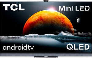 TCL 65C825X1 QLED Mini LED-Fernseher (164 cm/65 Zoll, 4K Ultra HD, Android TV, Smart-TV, Android 11, Onkyo-Soundsystem)