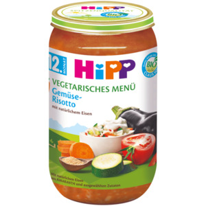Hipp Menüs Bio Gemüse-Risotto 250g