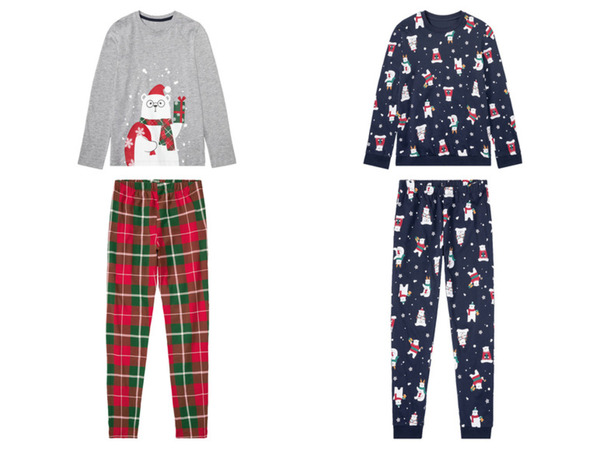 Bild 1 von pepperts Kinder Jungen Pyjama mit weihnachtlichen Motiven