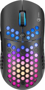 MARVO »M399« Gaming-Maus (kabelgebunden, USB, 6400 dpi, 6 Tasten, RGB-Beleuchtung)
