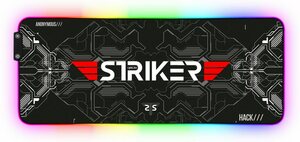 Hyrican Gaming Mauspad »Striker ST-MP25B XXL RGB LED«, 800 x 300 mm