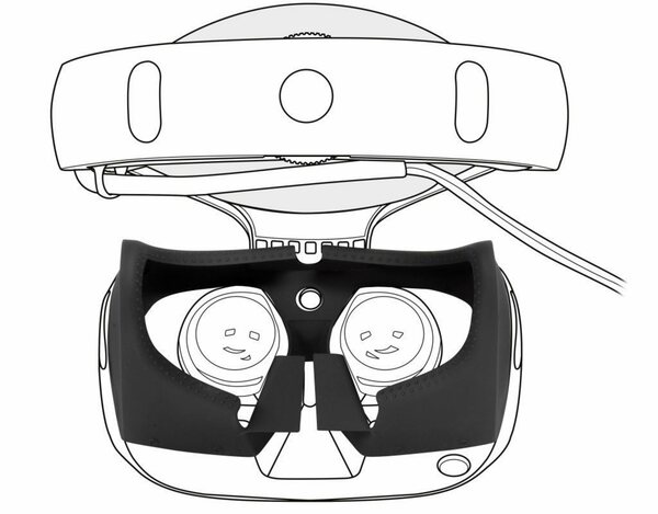 Bild 1 von Speedlink »GUARD Silikon-Überzug PS VR Brille« Zubehör PlayStation 4