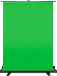 Elgato »Elgato Green Screen Polyester - 1.48 m x 1.8 m - Chroma-Key - Chromagreen« Pull-Up-Leinwand (Aluminiumkoffer)