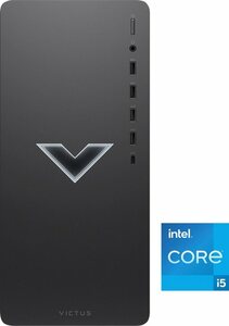 HP Victus TG02-0221ng Gaming-PC (Intel Core i5 12400F, GeForce RTX 3060, 16 GB RAM, 512 GB SSD, Luftkühlung)