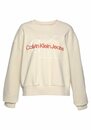 Bild 1 von Calvin Klein Jeans Plus Sweatshirt »PLUS TWO TONE MONOGRAM CREW NECK« mit tonalem Calvin Klein Logo-Monogramm & farbigem Logoschriftzug