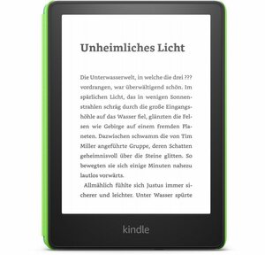 Amazon Kindle Paperwhite Kids WiFi 8 GB - eBook-Reader - schwarz/juwelenwald E-Book (6,8 Zoll)