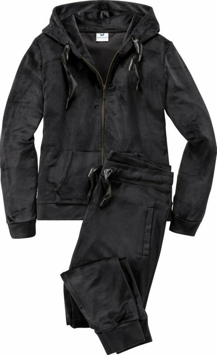 Bild 1 von Patsy & Lou Hausanzug (Set, 2 tlg) edler Stretchsamt mit feinem Glanz