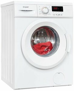 exquisit Waschmaschine WA8014-030E weiss, 8 kg, 1400 U/min, Vollektronik-Waschmaschine mit 23 Waschprogrammen