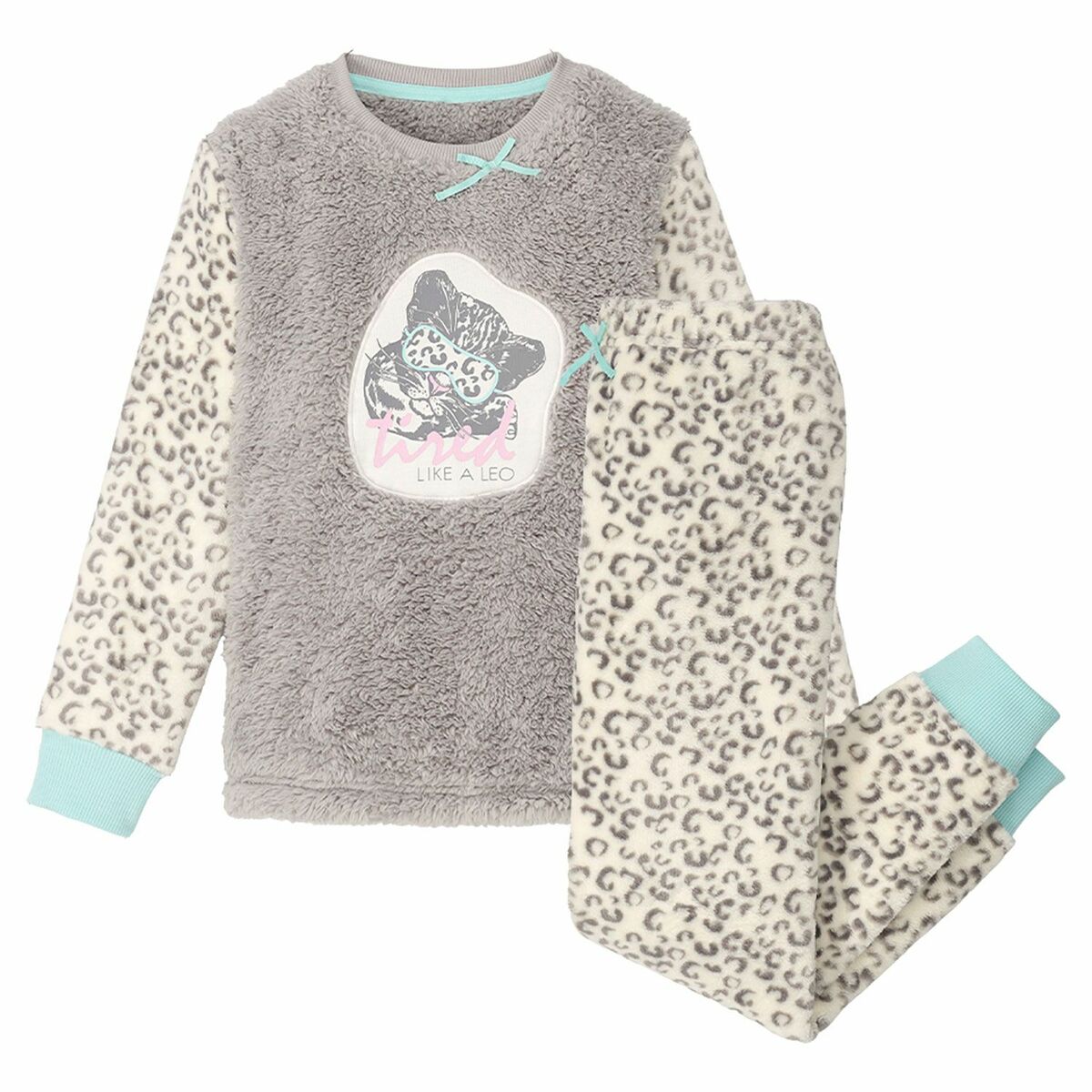 Bild 4 von ALIVE®  Kinder Fleece-Pyjama