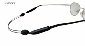 Leway Brillenband »Verstellbare Brillenbänder für Damen, Herren und Kinder - 3er Set Brillenbänder in verschiedenen Längen für Sport und Freizeit - Wasserdichtes Brillenzubehör für Sportbrill