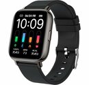 Bild 1 von GelldG Smartwatch, 1.69 Zoll HD Voll Touchscreen Fitness Tracker Uhr, IP68 Wasserdicht Fitnessuhr mit Pulsmesser Schrittzähler, Damen Herren Sportuhr Smart Watch Uhren, Schwarz Smartwatch