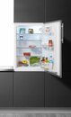 Bild 1 von Amica Einbaukühlschrank EVKS 351 190 E, 87,5 cm hoch, 56 cm breit, mit Edelstahltür