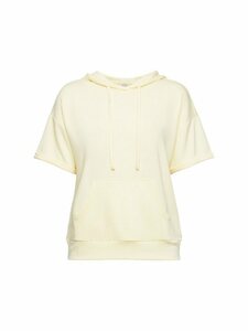 Esprit Sweatshirt »Recycelt: Hoodie mit kurzen Ärmeln« (1-tlg)