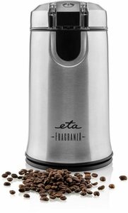 eta Kaffeemühle Fragranza ETA006690000, Edelstahl, mit 29000 Umdrehungen pro Minute, 150 W, Schlagmesser, 50 g Bohnenbehälter