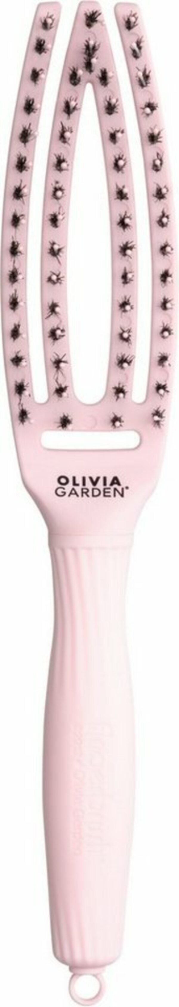 Bild 1 von OLIVIA GARDEN Haarentwirrbürste »Fingerbrush Combo Pink small«