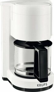 Krups Filterkaffeemaschine F18301 Aromacafe, 0,6l Kaffeekanne, für 5 bis 7 Tassen Kaffee, leicht herausnehmbarer Filterhalter, Warmhaltefunktion, automatische Abschaltung nach 30 Minuten, Tropf-Stop