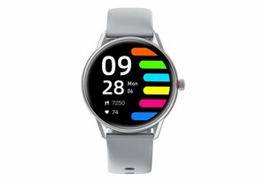 HOAIYO RN 06 Smartwatch, Sport Smartwatch, 1.28" Touch-Rundbildschirm, Fitness Tracker, Metallschale, IP68