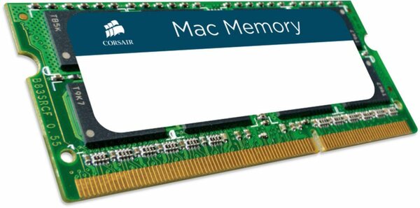 Bild 1 von Corsair »Mac Memory — 4GB Dual Channel DDR3 SODIMM« Laptop-Arbeitsspeicher