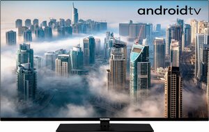 Telefunken D43V950M2CWH LED-Fernseher (108 cm/43 Zoll, 4K Ultra HD, Smart-TV, Dolby Atmos, USB-Recording, Google Assistent, Android-TV)