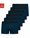 Bild 1 von SNOCKS Boxershorts »Enge Unterhosen Männer ohne Logo« (6 Stück) aus Bio-Baumwolle, ohne kratzenden Zettel