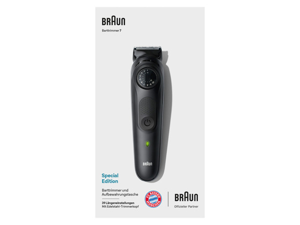 Bild 1 von BRAUN BeardTrimmer 7 FC Bayern Limited Edition