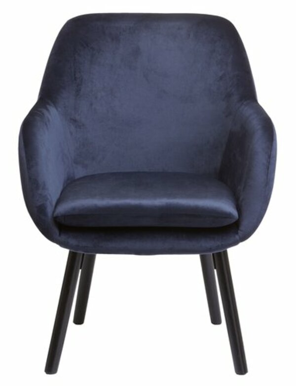 Bild 3 von Sessel UDSBJERG blauer Samt