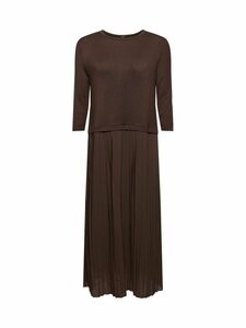 Esprit Collection Midikleid »Kleid im Zweiteiler-Look mit LENZING™ ECOVERO™«