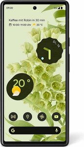 Google Pixel 6 – Android 5G Smartphone ohne SIM-Lock mit 50 Megapixel-Kamera und Weitwinkelobjektiv – [128 GB] – Sorta Seafoam Smartphone