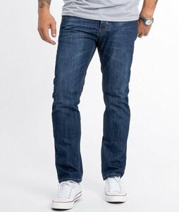 Lorenzo Loren Straight-Jeans »Herren Jeans Regular Fit Blau LL-324«