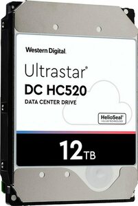 Western Digital »Ultrastar DC HC520, 512e Format, ISE« HDD-Festplatte (12 TB) 3,5", Bulk